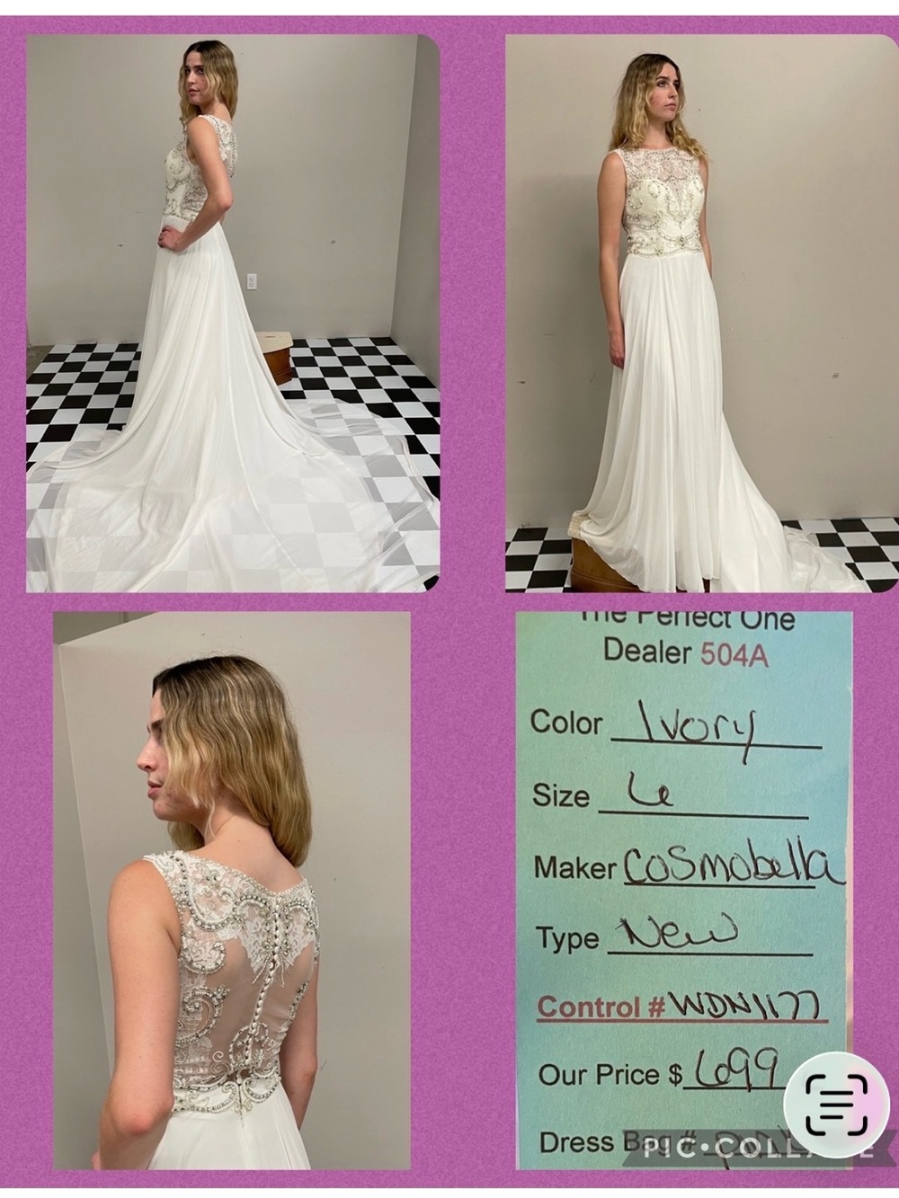 Cosmobella wedding dress
